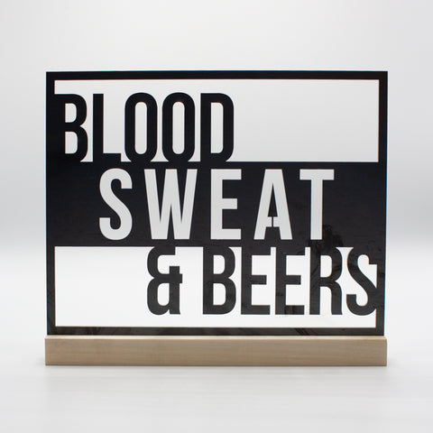 Blood Sweat Beers Stahl