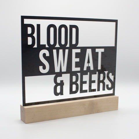 Blood Sweat Beers Stahl