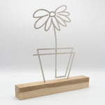 Blume Lineart Edelstahl
