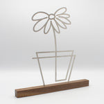 Blume Lineart Edelstahl