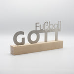 Fußballgott Edelstahl
