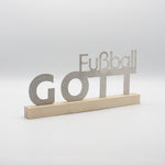 Fußballgott Edelstahl