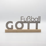 Fußballgott Edelstahl