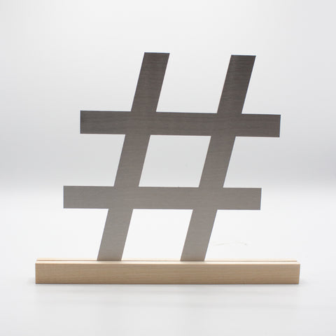 Hashtag Edelstahl