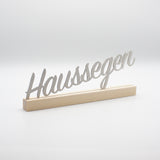 Haussegen Edelstahl