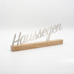 Haussegen Edelstahl