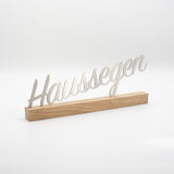 Haussegen Edelstahl