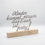 Kinder kommt nörgeln Edelstahl