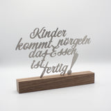 Kinder kommt nörgeln Edelstahl
