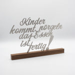 Kinder kommt nörgeln Edelstahl