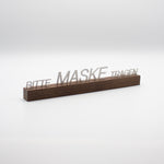 Maske tragen Edelstahl