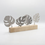 Blätter Monstera2 Edelstahl
