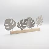 Blätter Monstera2 Edelstahl