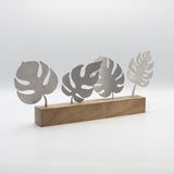 Blätter Monstera2 Edelstahl