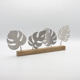 Blätter Monstera2 Edelstahl