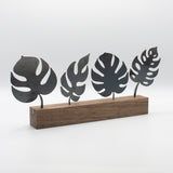 Blätter Monstera2 Stahl