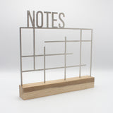 Notes Edelstahl