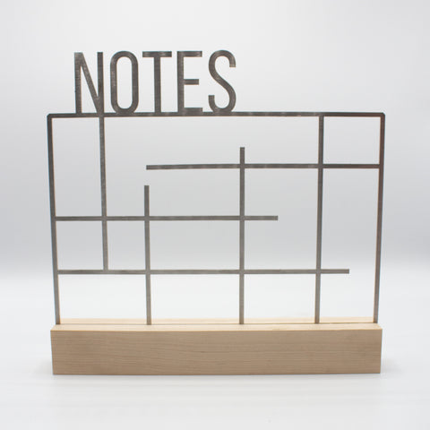 Notes Edelstahl