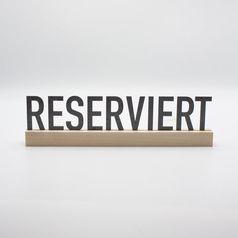Reserviert Stahl