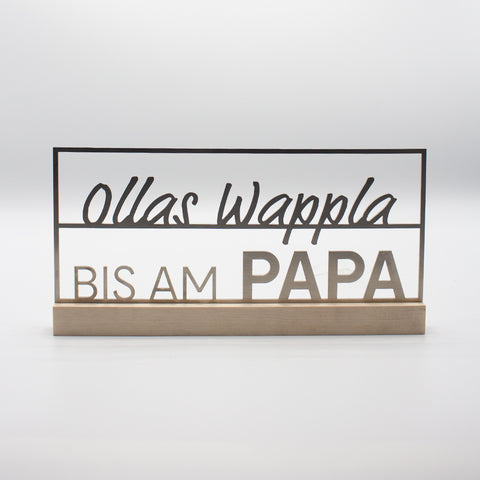 Ollas Wappla Edelstahl