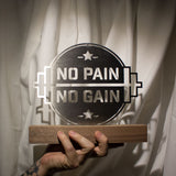 No pain, no gain Edelstahl